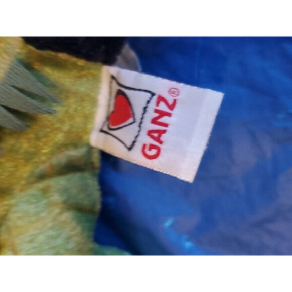 Webkins Plus Igunana Ganz Green Reptile Stuffed Animal Toy Logo Appx 16" - Picture 12 of 12